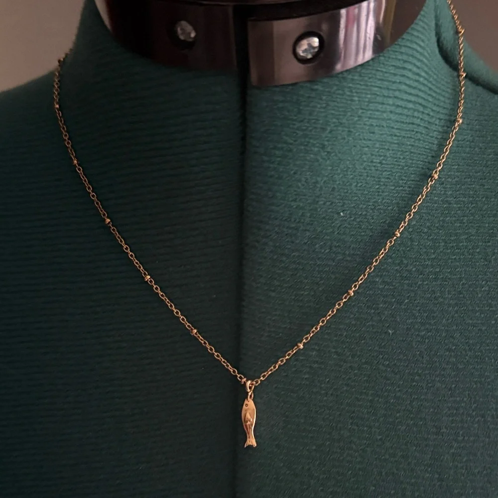 Sardine Pendant Necklace - Picture 5 of 7